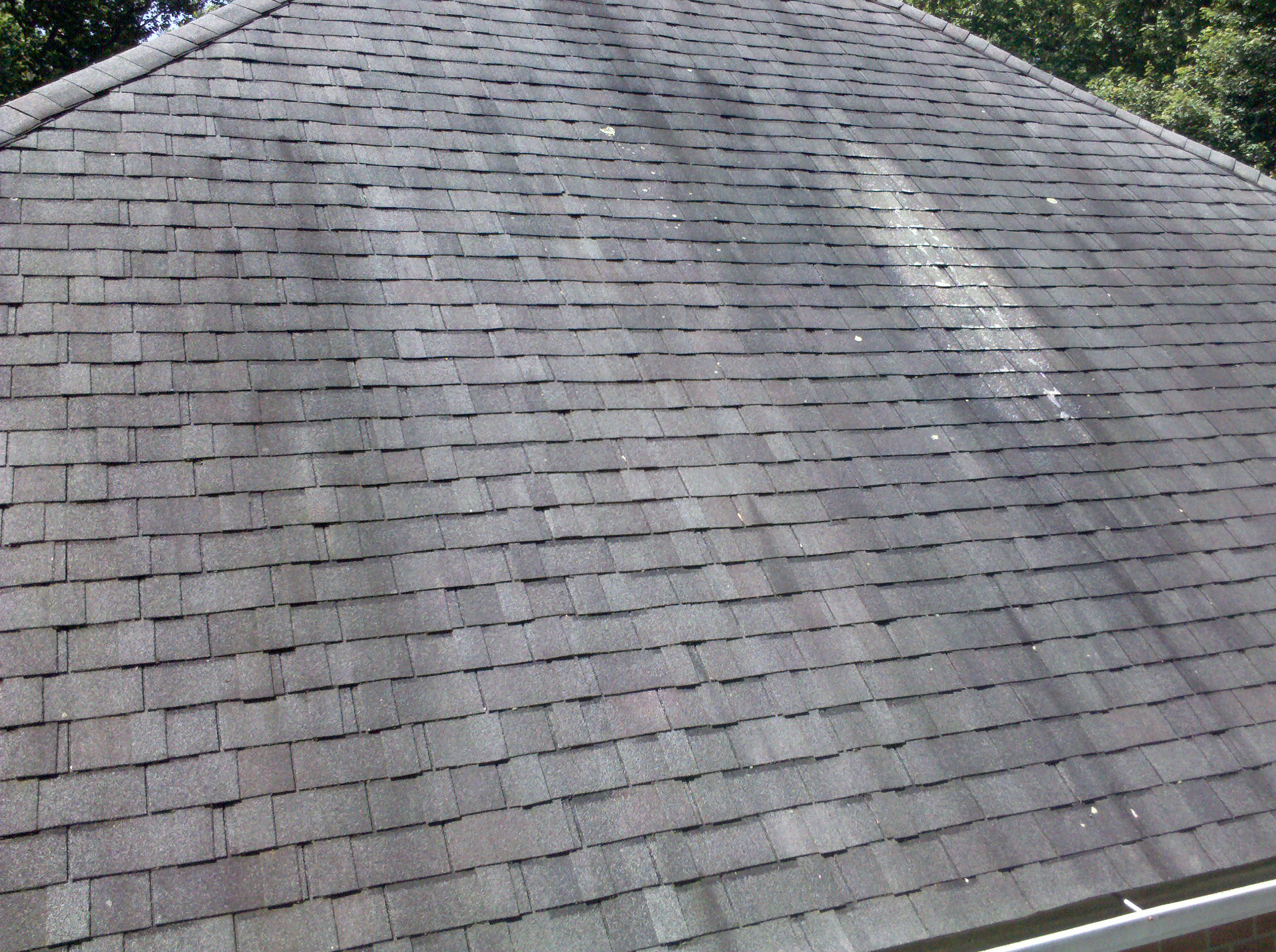 dirty looking roof